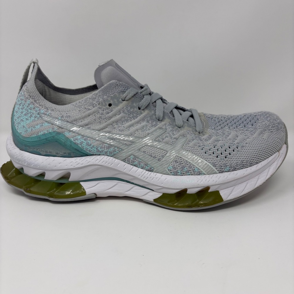 ASICS Gel-Kinsei Blast Womens Size 8.5 Grey White Running Shoes (1012B068)